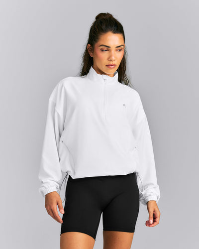 AirMove™ 1/2 Zip Jacket with Bonding New Branding | White