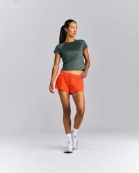 AirMove™ Lined Pocket Shorts 2" | Energy Orange