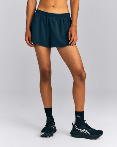 AirMove™ Lined Pocket Shorts 2" | Oil Blue