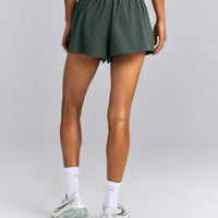 AirMove™ Lined Pocket Shorts 2" | Shadow Green
