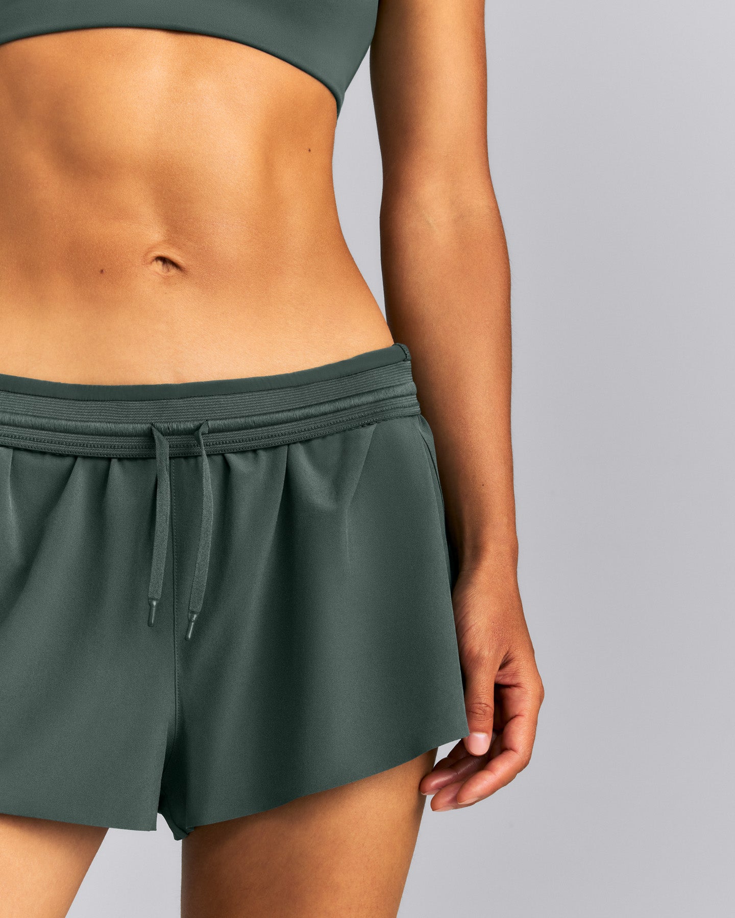 AirMove™ Lined Pocket Shorts 2" | Shadow Green