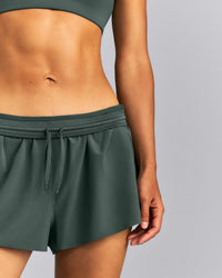 AirMove™ Lined Pocket Shorts 2" | Shadow Green