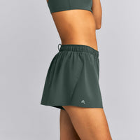 AirMove™ Lined Pocket Shorts 2" | Shadow Green
