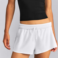 AirMove™ Lined Pocket Shorts 2" | White