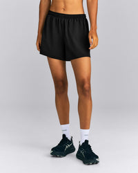 AirMove™ Lined Pocket Shorts 4" | Black