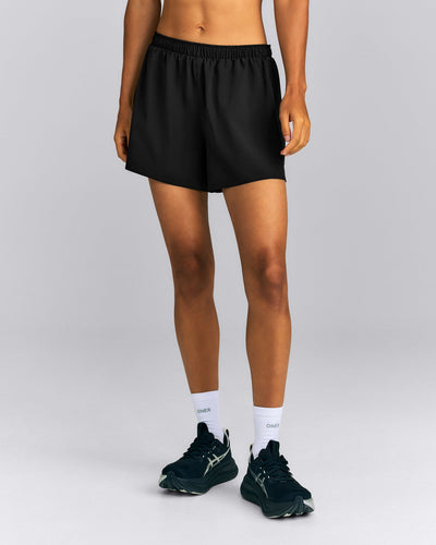 AirMove™ Lined Pocket Shorts 4" | Black