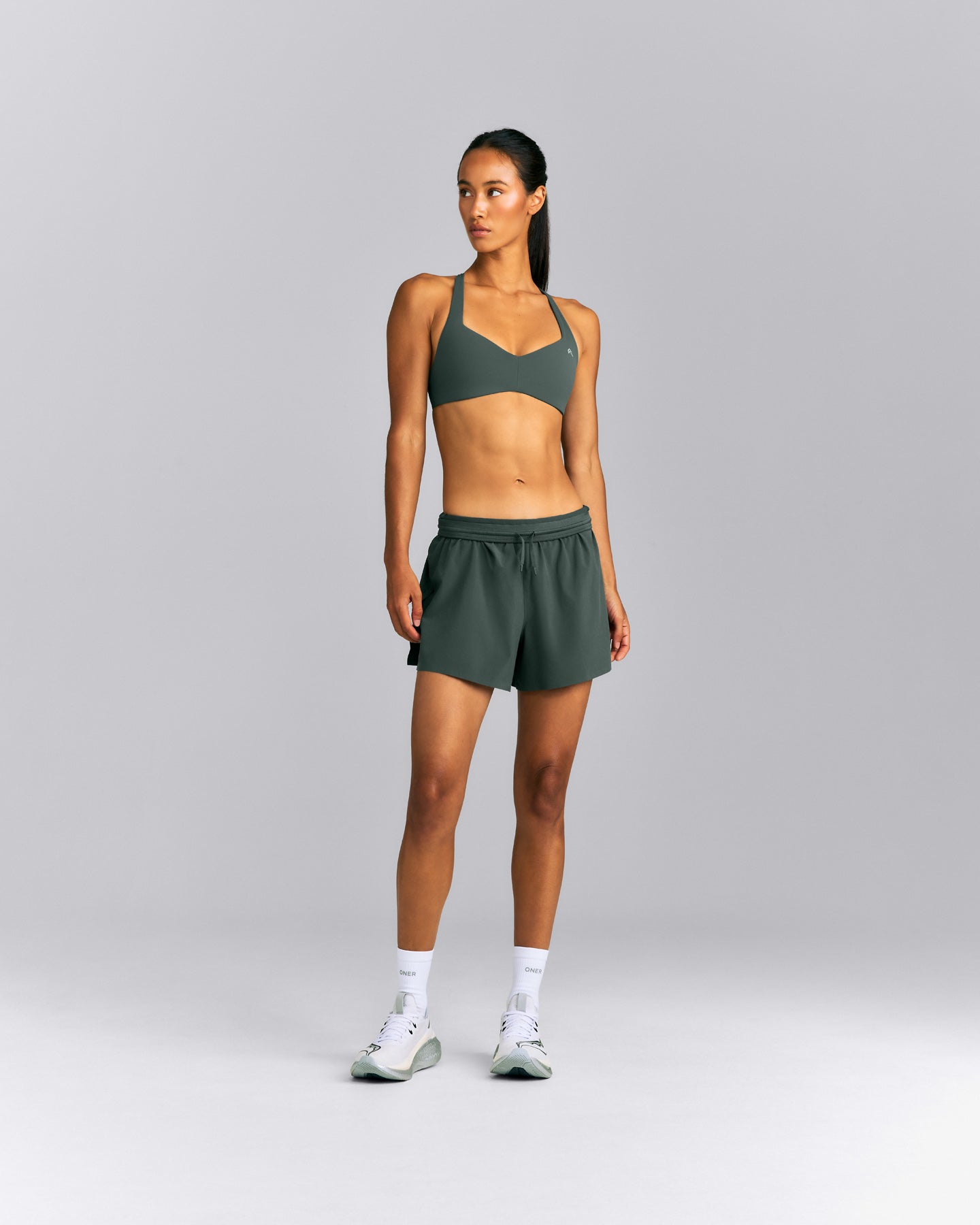 AirMove™ Lined Pocket Shorts 4" | Shadow Green