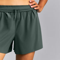 AirMove™ Lined Pocket Shorts 4" | Shadow Green