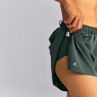 AirMove™ Lined Pocket Shorts 4" | Shadow Green