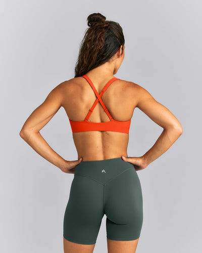 EasyLift™ Cross Back Sports Bra New Branding | Vivid Orange