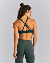 EasyLift™ Cross Back Sports Bra New Branding | Dark Oil Blue