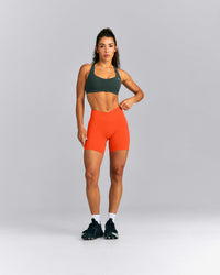 EasyLift™ Cross Back Sports Bra New Branding | Deep Shadow Green