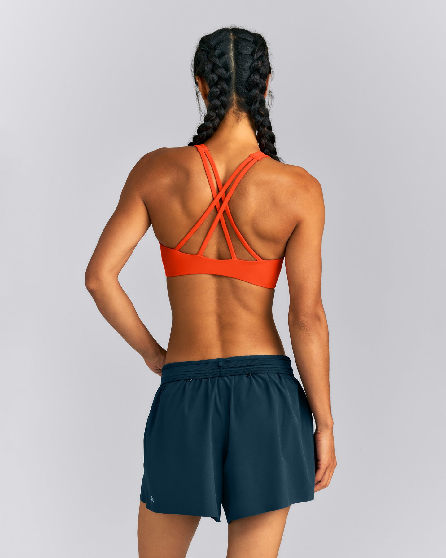 EasyLift™ High Neck Sports Bra New Branding | Vivid Orange