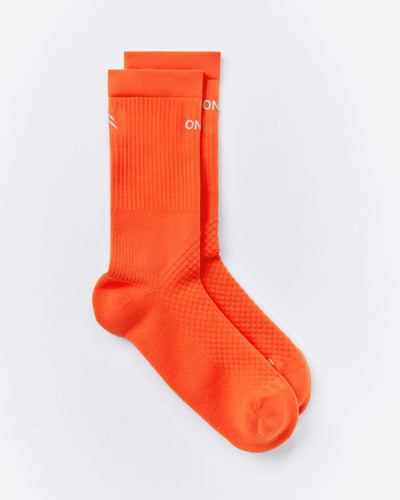Performance Long Crew Socks 1 Pack | Energy Orange