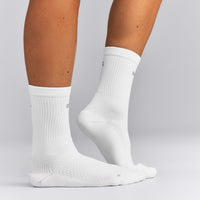 Performance Long Crew Socks 1 Pack | White
