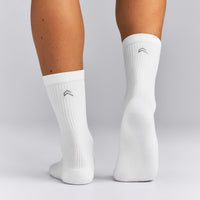 Performance Long Crew Socks 1 Pack | White