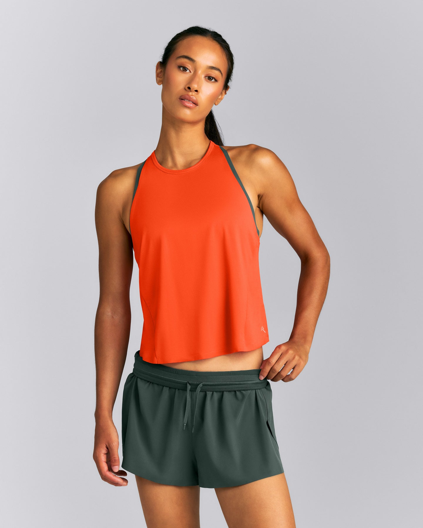 PrecisionMove™ Drop Armhole Tank Top | Energy Orange