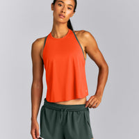 PrecisionMove™ Drop Armhole Tank Top | Energy Orange