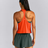 PrecisionMove™ Drop Armhole Tank Top | Energy Orange