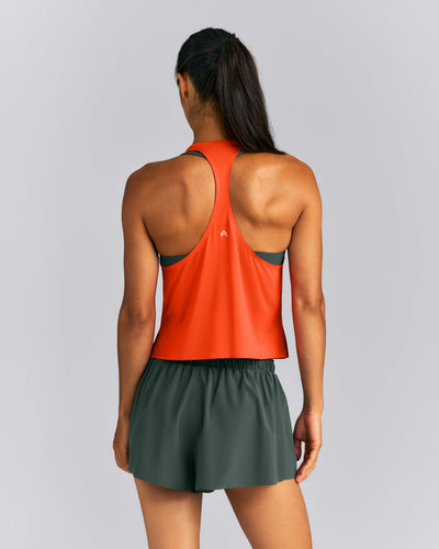 PrecisionMove™ Drop Armhole Tank Top | Energy Orange