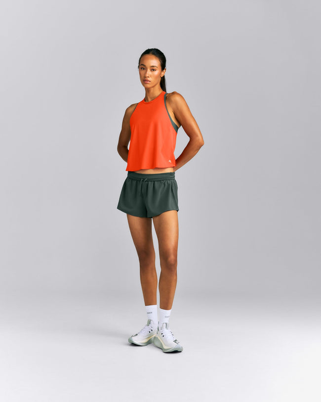 PrecisionMove™ Drop Armhole Tank Top | Energy Orange