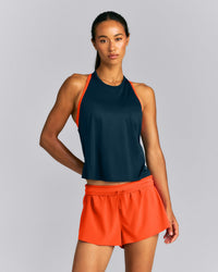 PrecisionMove™ Drop Armhole Tank Top | Dark Oil Blue