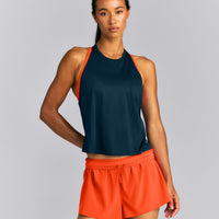 PrecisionMove™ Drop Armhole Tank Top | Dark Oil Blue
