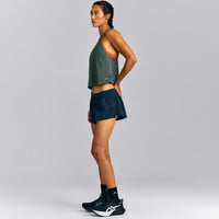 PrecisionMove™ Drop Armhole Tank Top | Dark Shadow Green