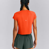 PrecisionMove™ Short Sleeve Top | Energy Orange