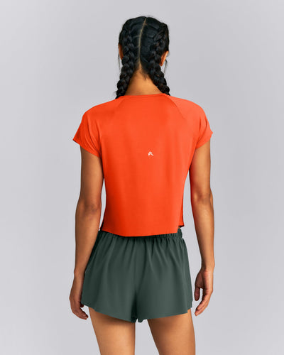 PrecisionMove™ Short Sleeve Top | Energy Orange