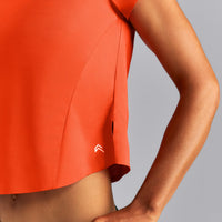 PrecisionMove™ Short Sleeve Top | Energy Orange