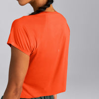 PrecisionMove™ Short Sleeve Top | Energy Orange