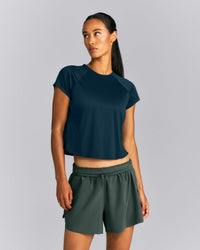 PrecisionMove™ Short Sleeve Top | Dark Oil Blue