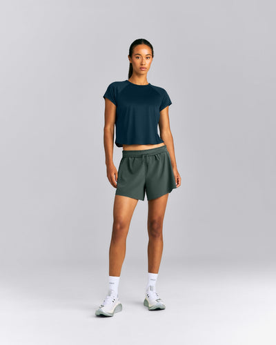 PrecisionMove™ Short Sleeve Top | Dark Oil Blue