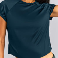 PrecisionMove™ Short Sleeve Top | Dark Oil Blue