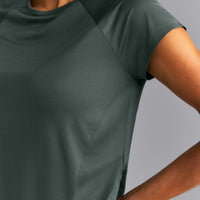 PrecisionMove™ Short Sleeve Top | Dark Shadow Green