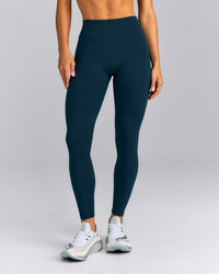 UnifiedMove™ High Waist Leggings New Branding | Oil Blue