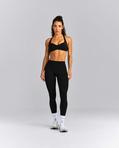 UnifiedMove™ T Back Minimal Bralette New Branding | Black