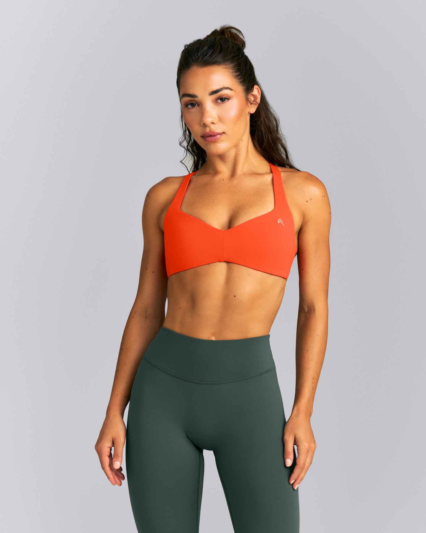 UnifiedMove™ T Back Minimal Bralette New Branding | Energy Orange
