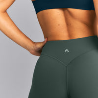 UnifiedMove™ V Front Mid Rise Leggings New Branding | Shadow Green