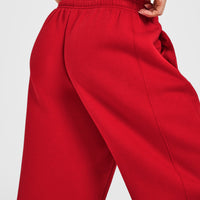 Foundations Straight Leg Joggers | Toasted Red