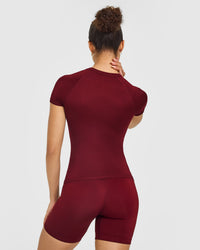 Go To Seamless Fitted Top | Rosewood