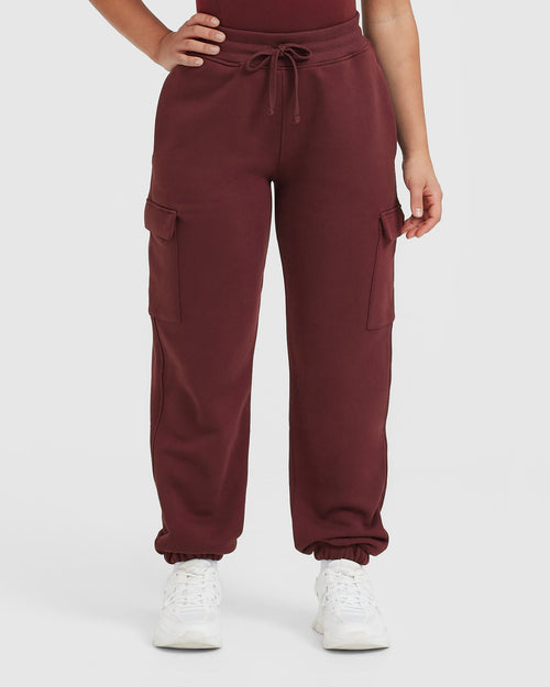 Oner Modal All Day Cargo Jogger | Mulled Wine