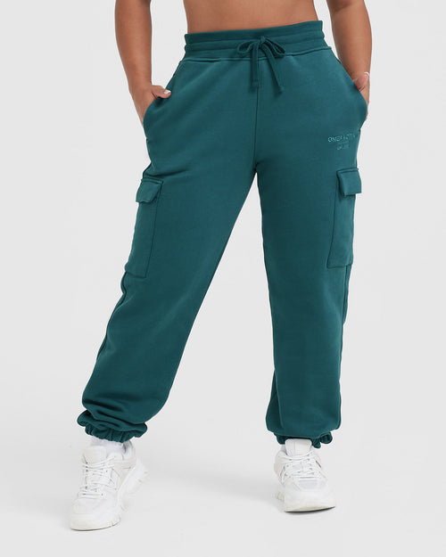 Oner Modal All Day Est 2020 Cargo Jogger | Marine Teal