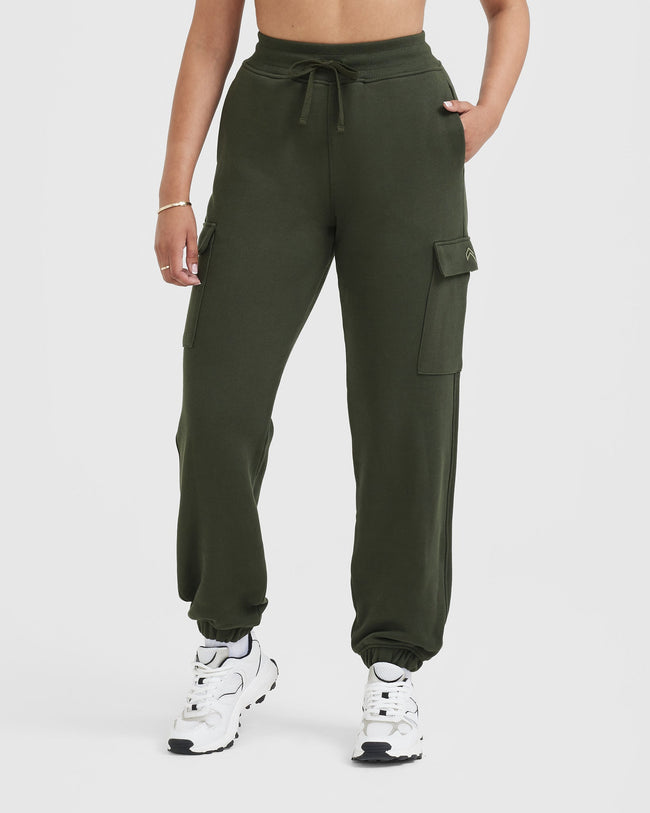 Green cargo best sale jogger pants womens