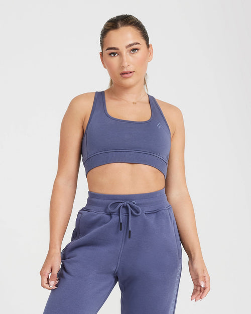 Oner Modal Classic Lounge Bralette | Slate Blue