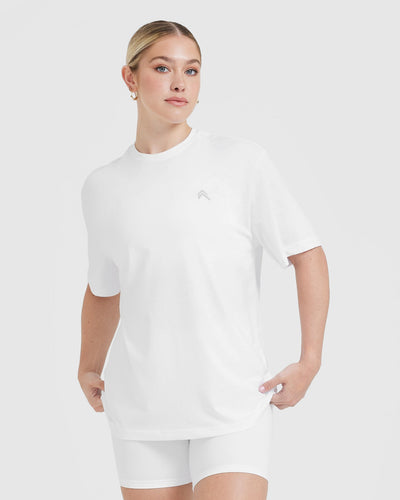 Classic Oversized Lightweight T-shirt | White