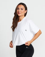 Classic Adjustable Tee | White