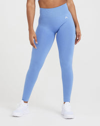 Classic Seamless 2.0 Leggings | Light Denim Marl