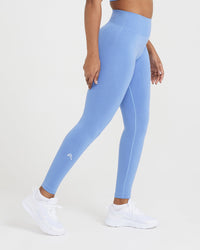 Classic Seamless 2.0 Leggings | Light Denim Marl